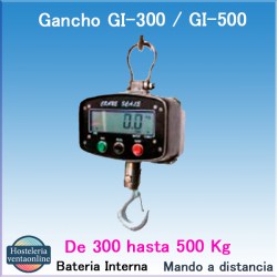BASCULA NEPTUNO Gancho GI-300-500 EPELSA